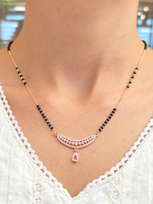 Kimaya Rose Gold Mangalsutra