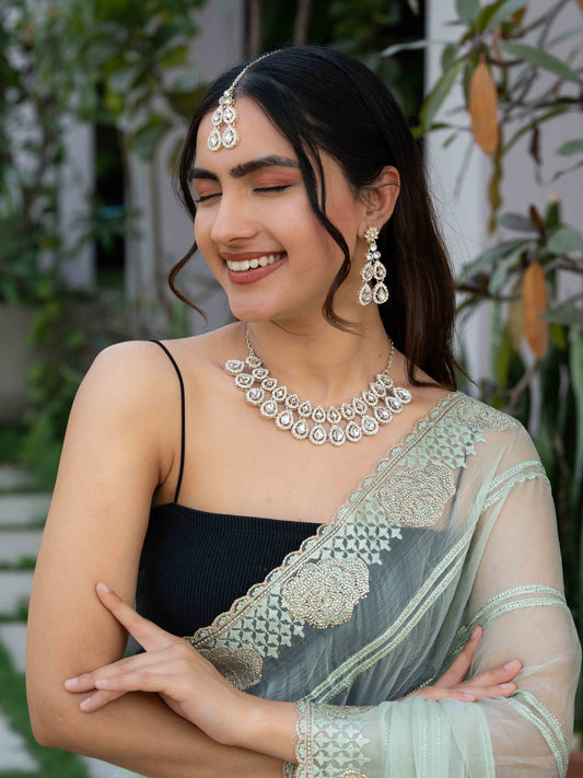 Navisha Diamond necklace set