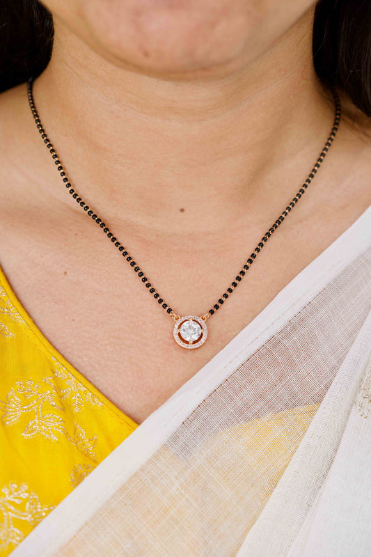 Suhana Full Black Beads Mangalsutra