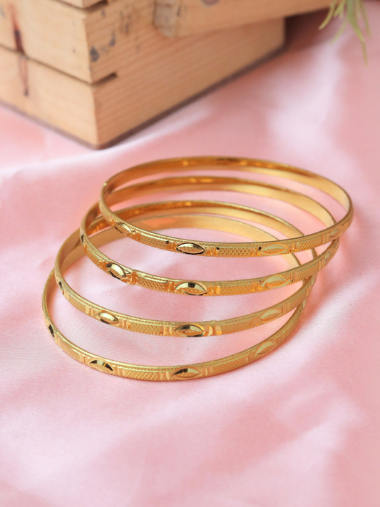 Gauri Bangle. (Set of 4)