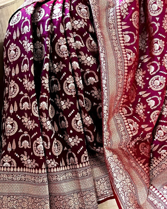 Wedding Wear Traditional Banarasi Soft Silk Saree