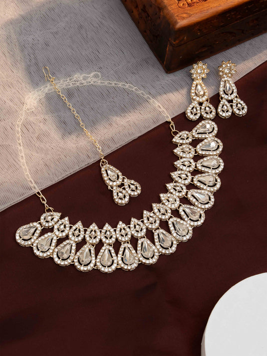 Ruby Diamond necklace set