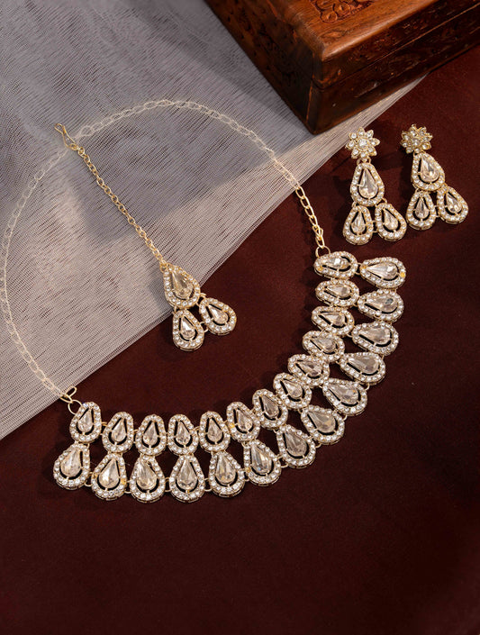 Heervika Diamond necklace set