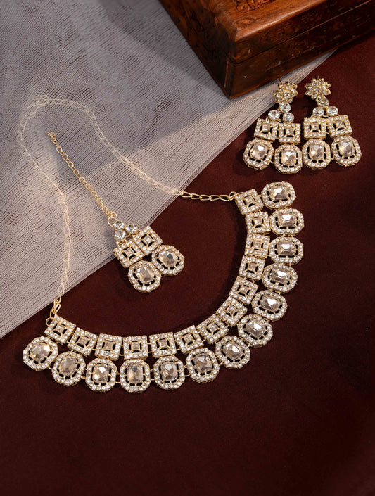 Zarika Diamond necklace set