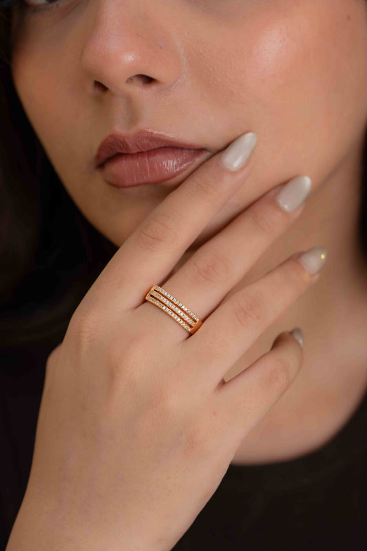 Amora One Adjustable Ring