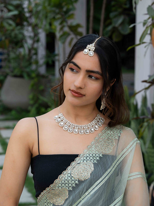 Zarika Diamond necklace set