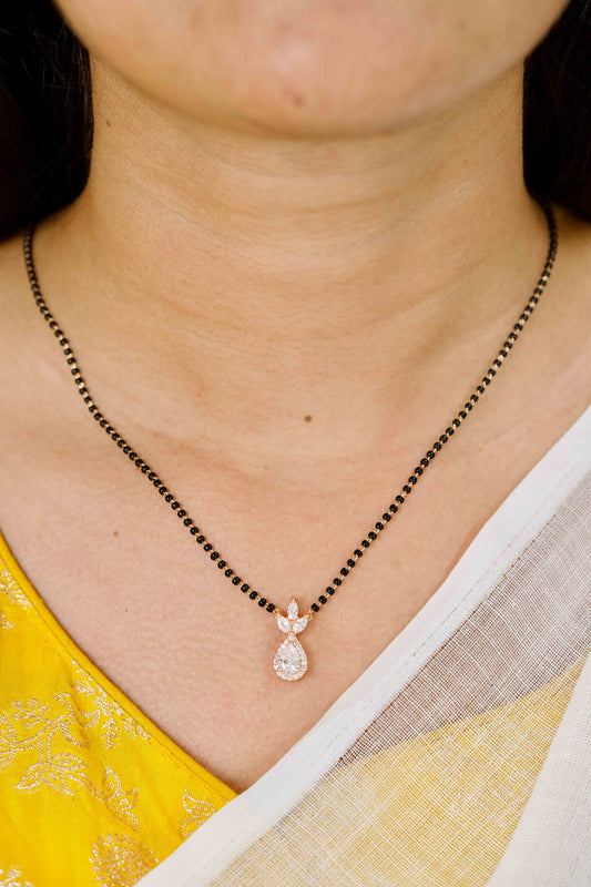 Ahira Full Black Beads  Mangalsutra