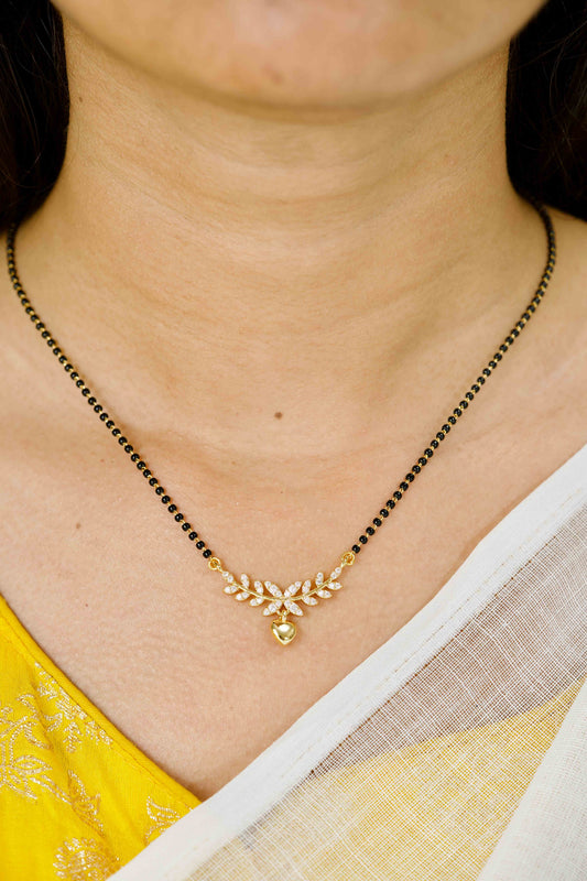 Nora Full Black Beads Mangalsutra