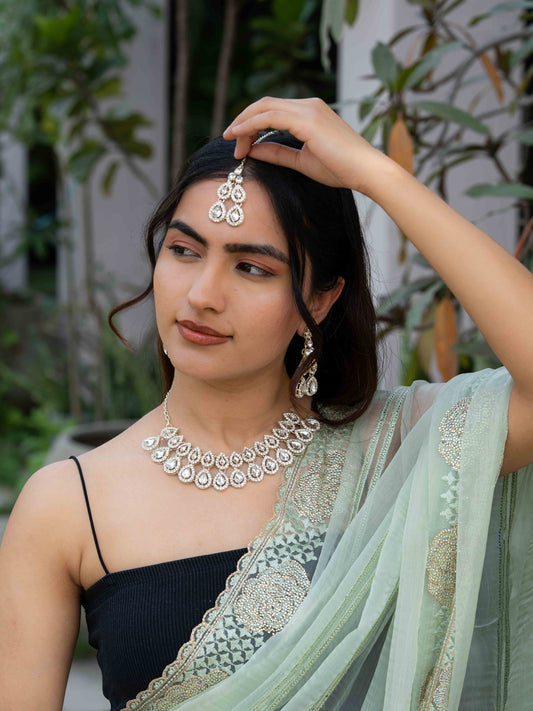 Navisha Diamond necklace set