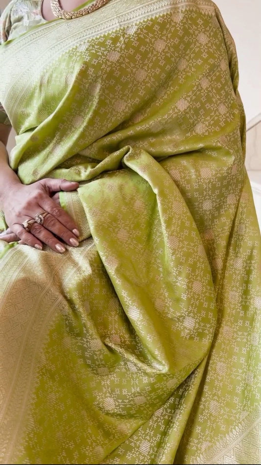 Wedding Wear Traditional Banarasi Soft Silk Saree